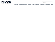 Tablet Screenshot of ducon.com.co